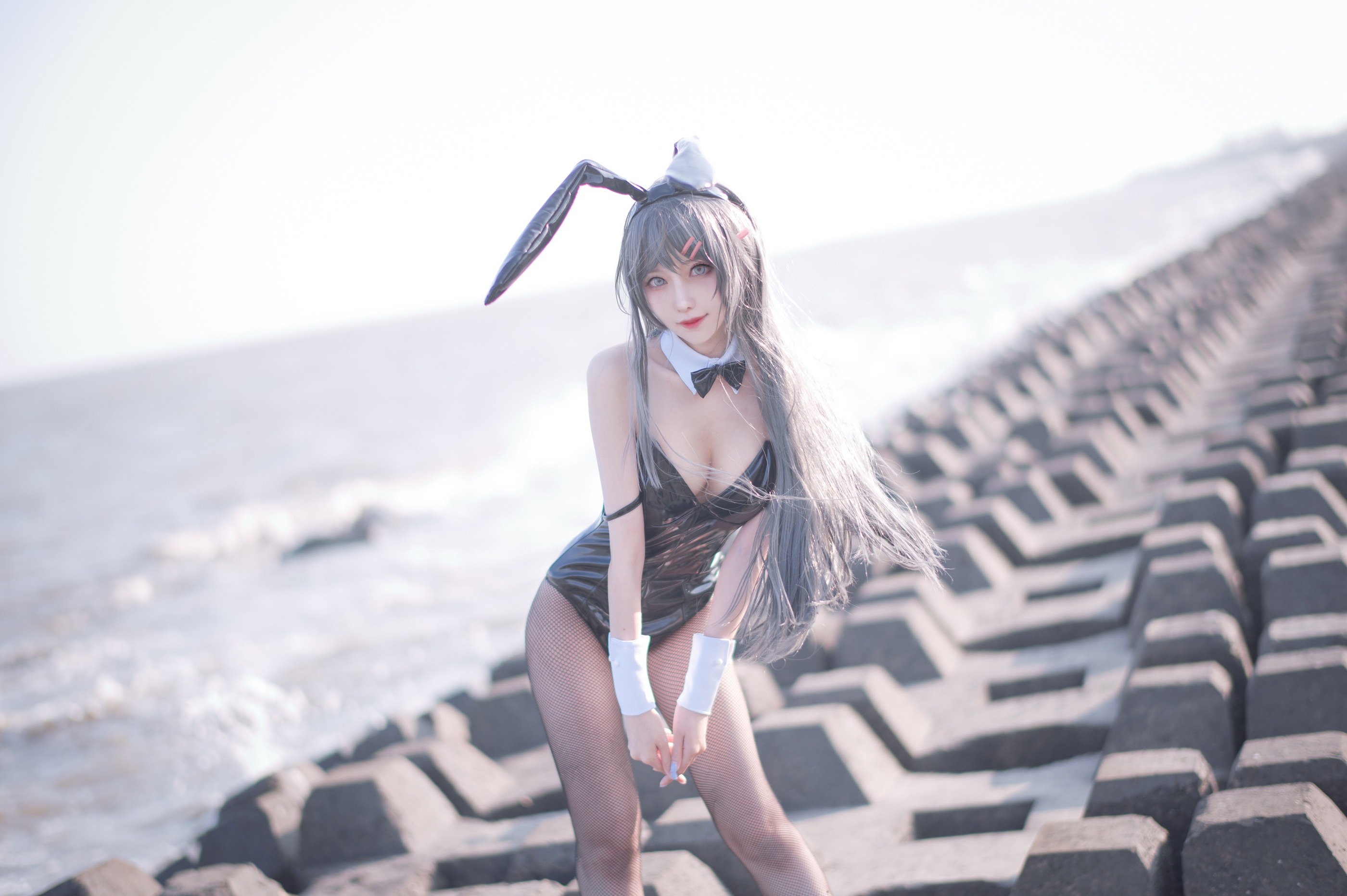 图片[1]-Shika小鹿鹿 – NO.025 麻衣学姐 [18P]-XikXak